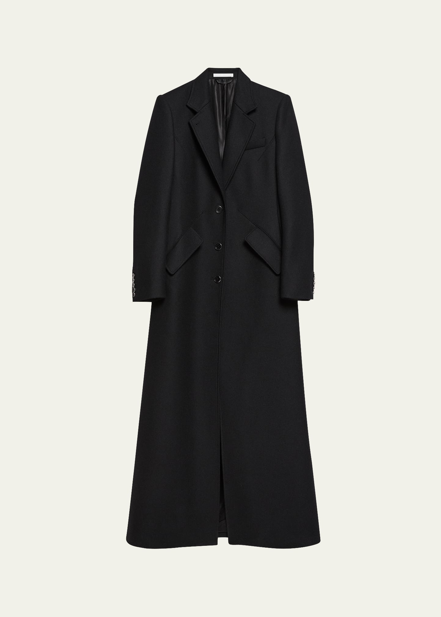 Sculpted Apex Maxi Coat - 1