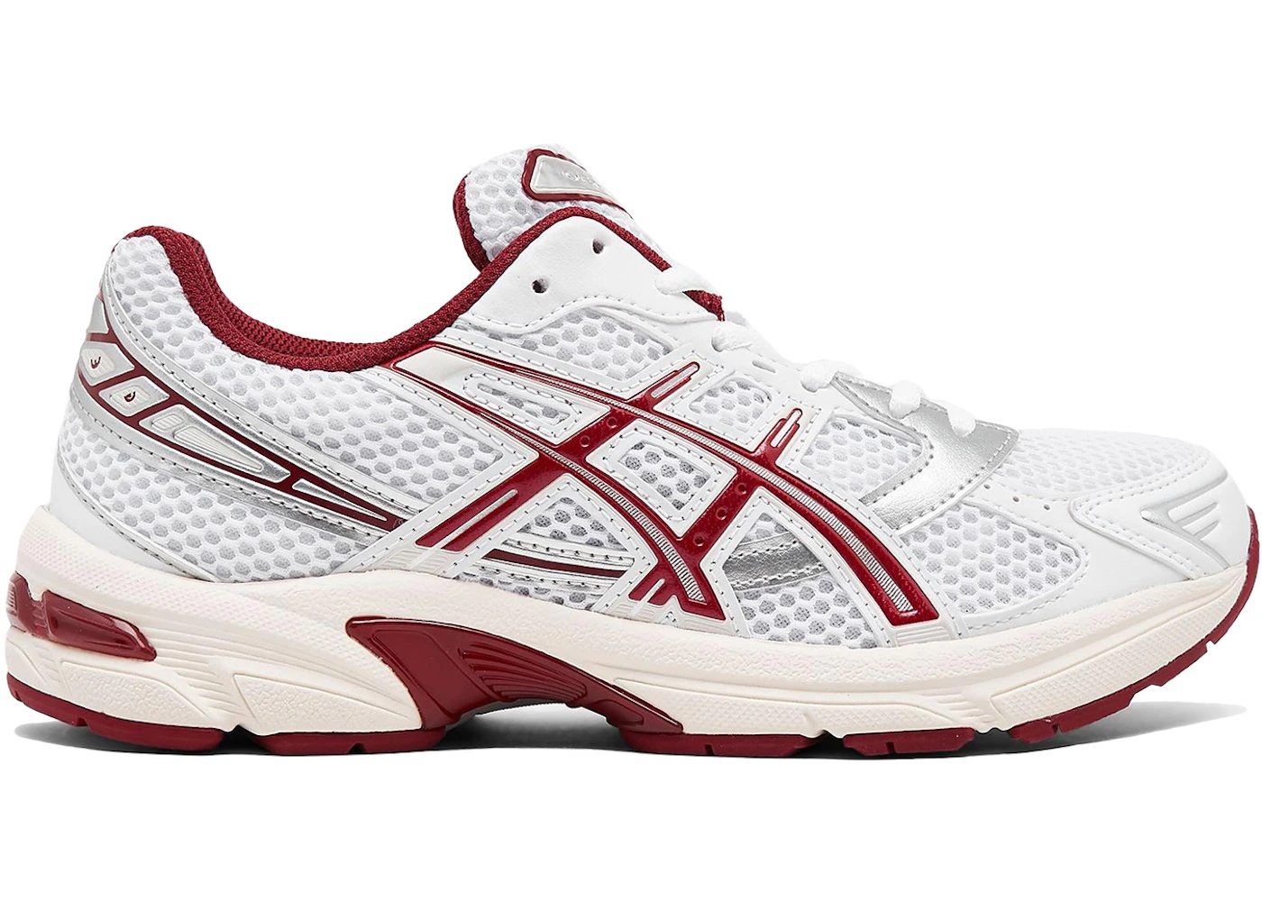 ASICS Gel-1130 White Red Dahlia (Women's) - 1