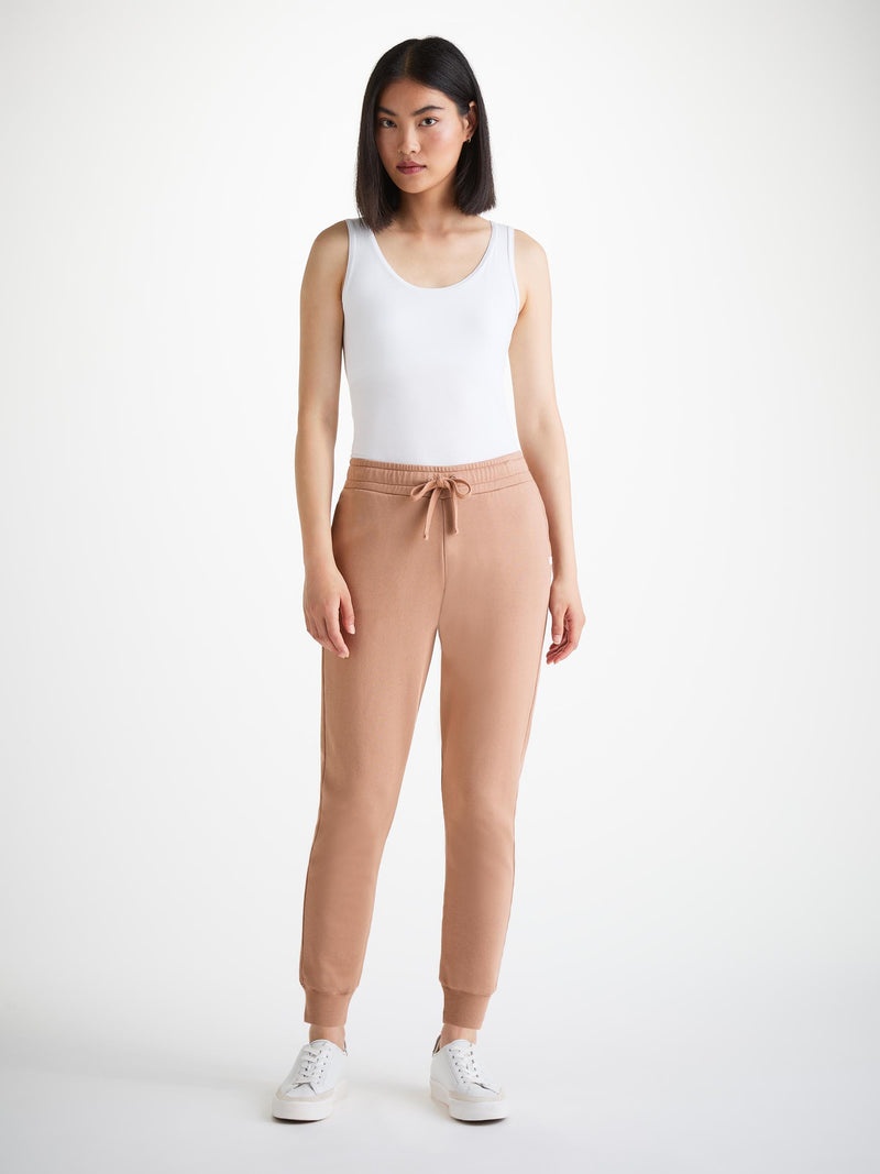 Women's Sweatpants Quinn Cotton Modal Latte - 2