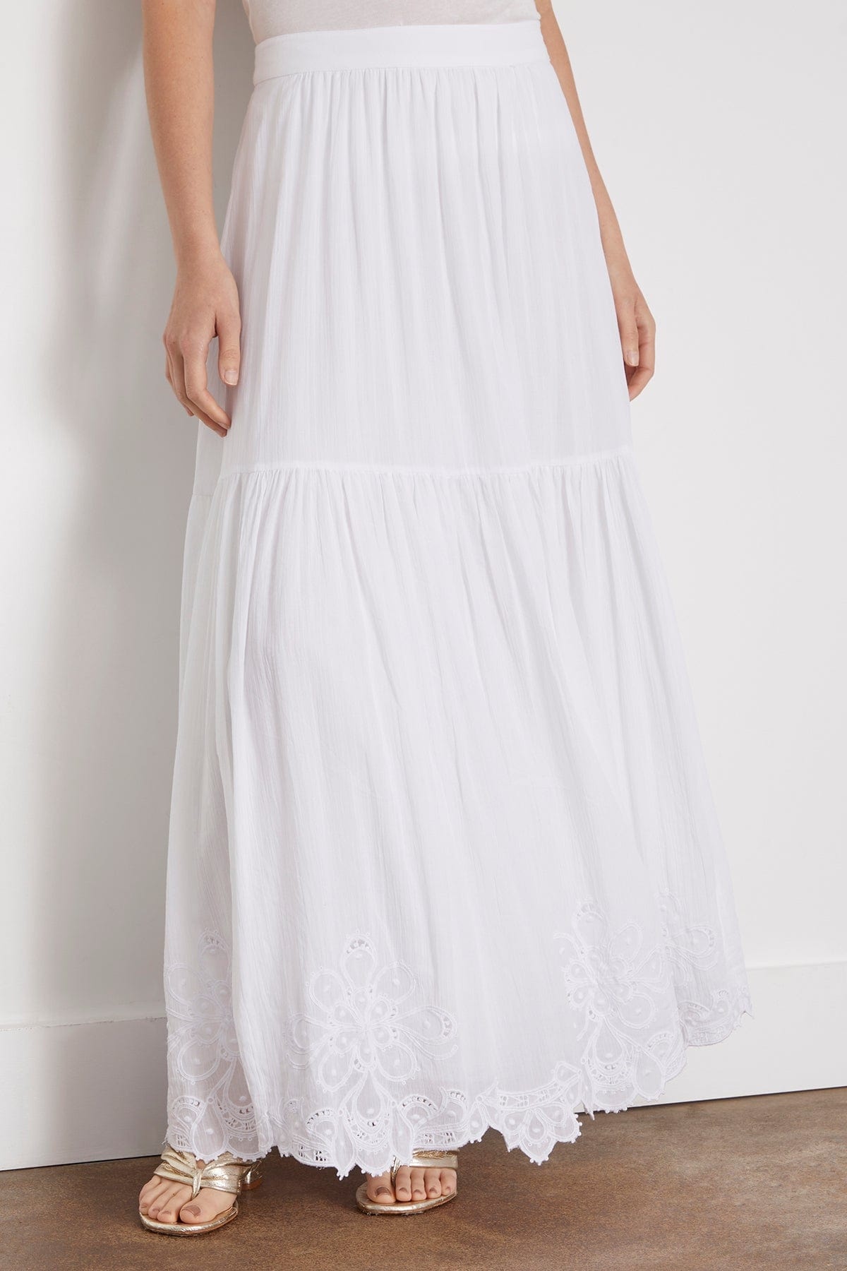 Antoinette Skirt in Blanc - 3