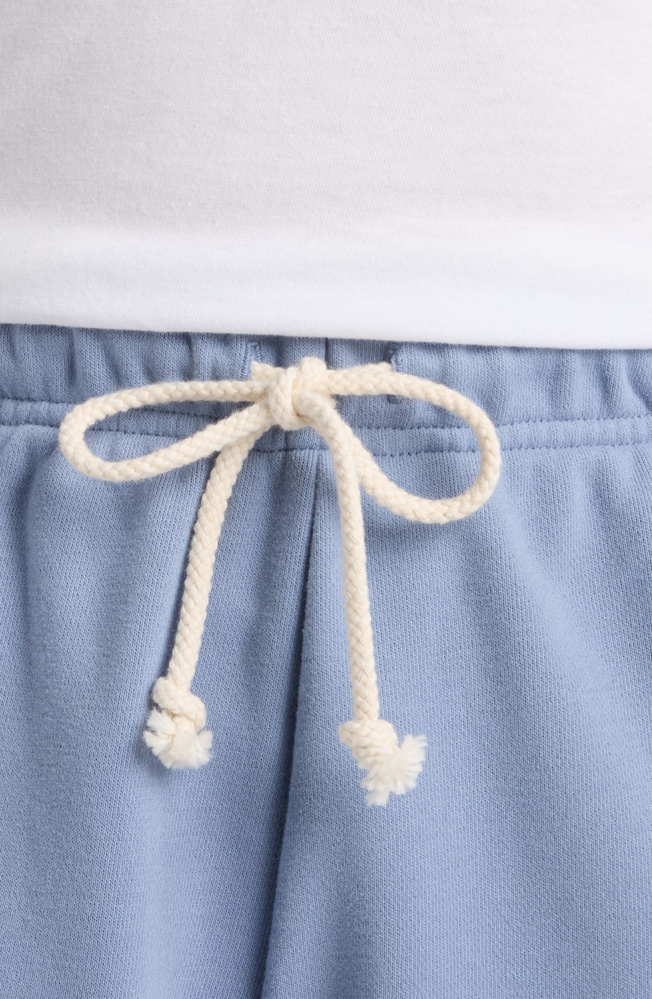 New Balance Coastal Fleece Cotton Blend Drawstring Shorts in Dusk Shower at Nordstrom - 6
