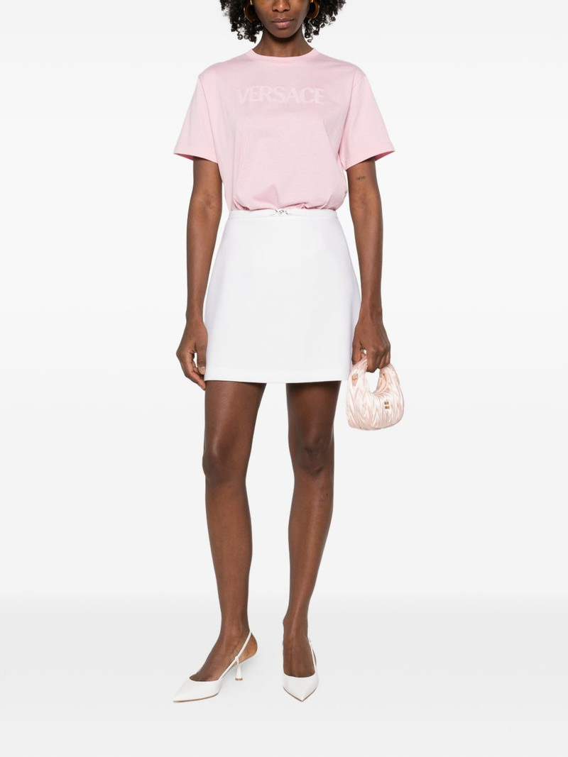 VERSACE embellishment A-line skirt outlook