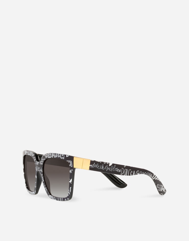 Modern print sunglasses - 2