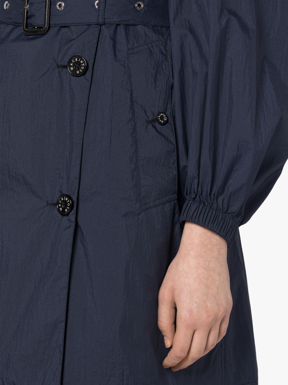 ERVIE NAVY NYLON COAT | LM-1107 - 6