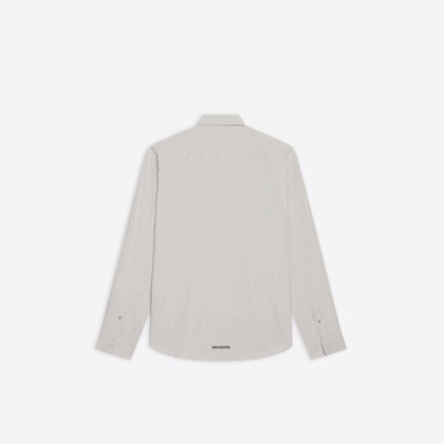 BALENCIAGA Men's Shirt Large Fit  in Grey outlook