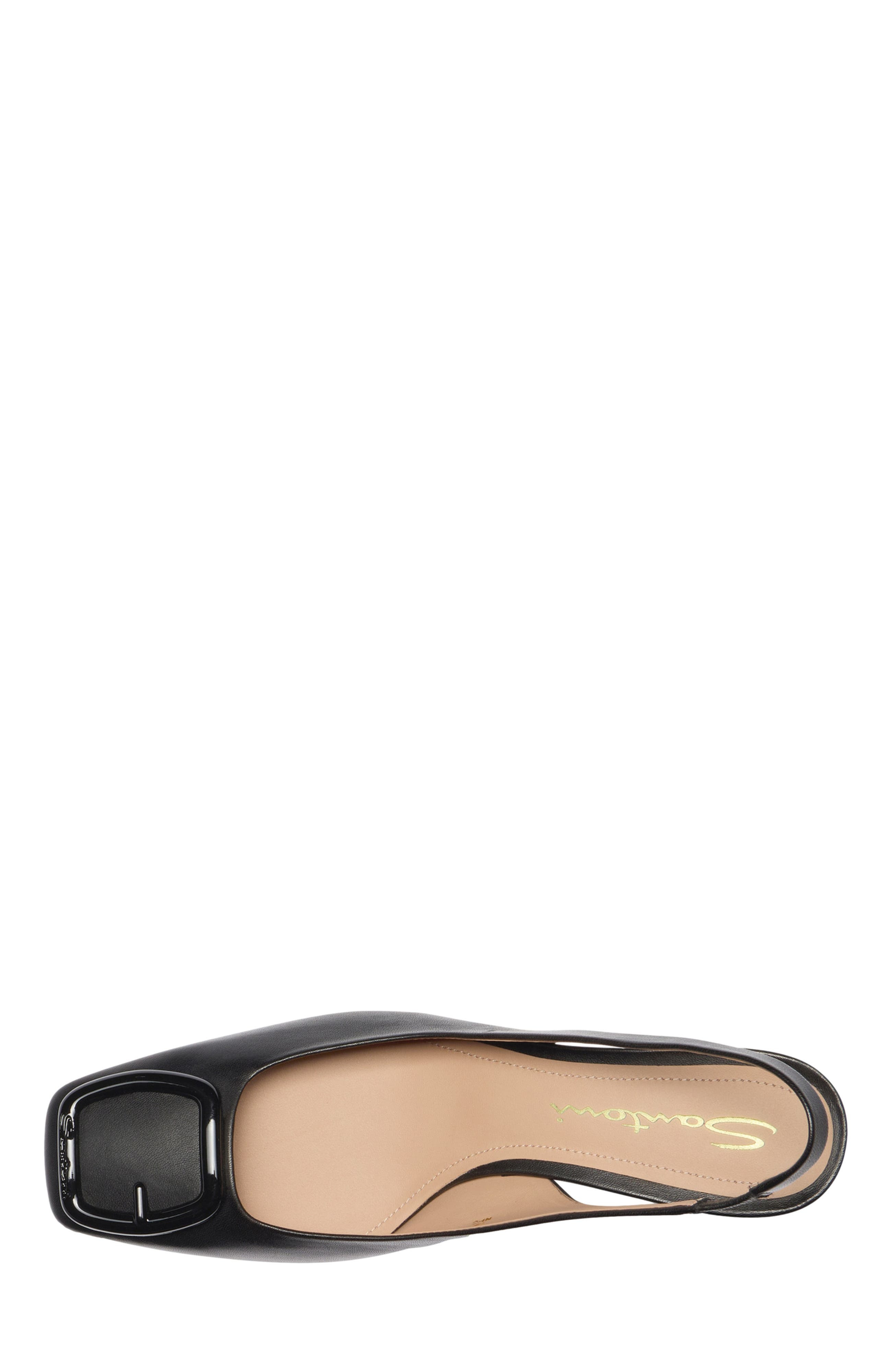 Santoni Women's mid-heel slingback in Black at Nordstrom - 2