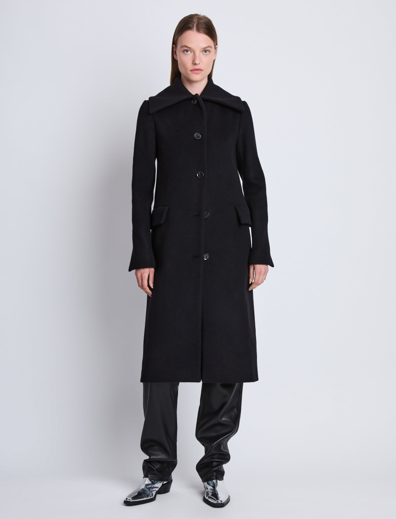 Proenza Schouler Louise Coat in Wool Cashmere outlook