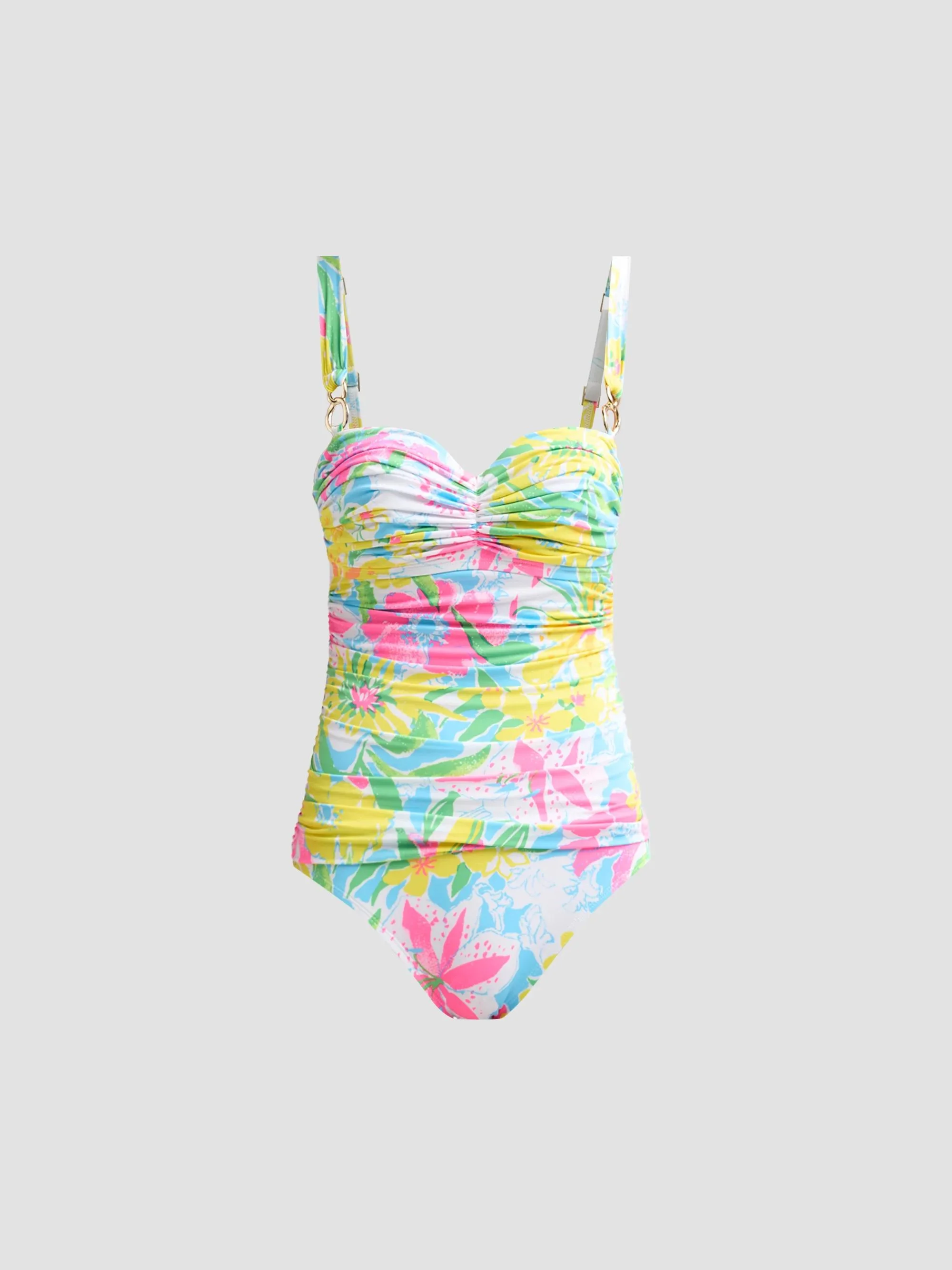 Women's Solaria Lovely Lilly Print One-Piece Swimsuit - Multi Lovely Lilly - 1