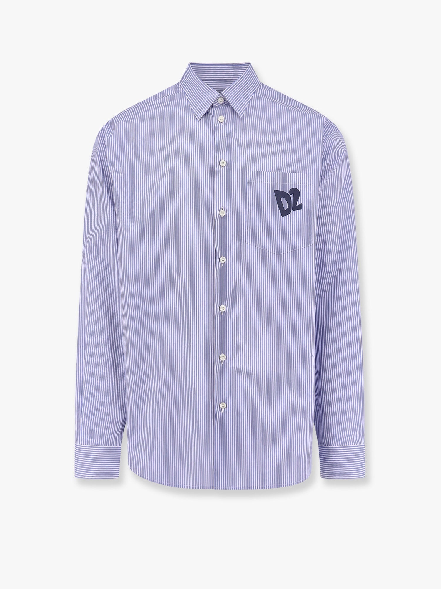 シャツ Dsquared2 Dsquared2 Summer Lovers Oversized Striped Cotton S Dsquared2 Summer lovers oversized striped cotton shirt | The