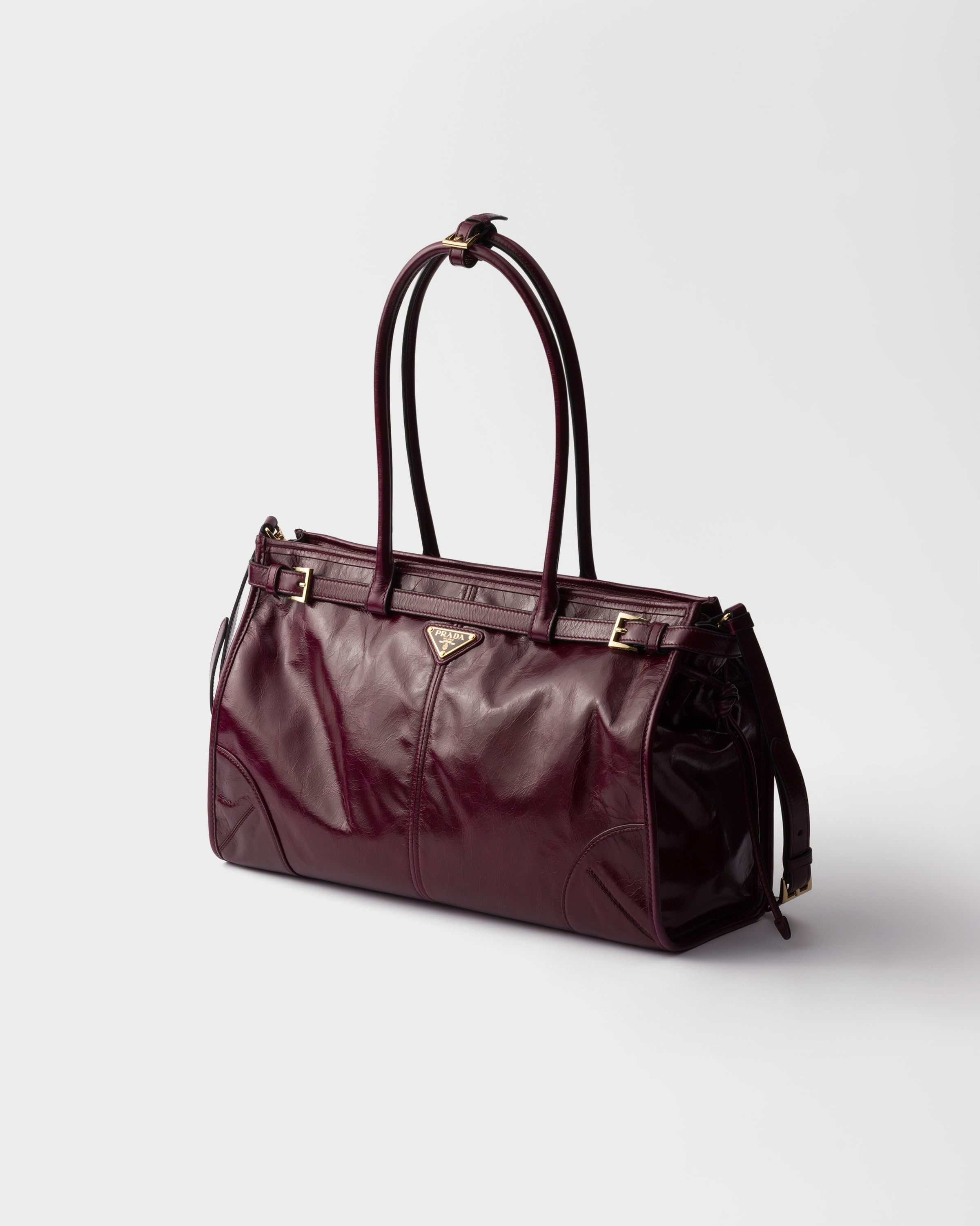 Prada Bonnie large leather handbag - 3