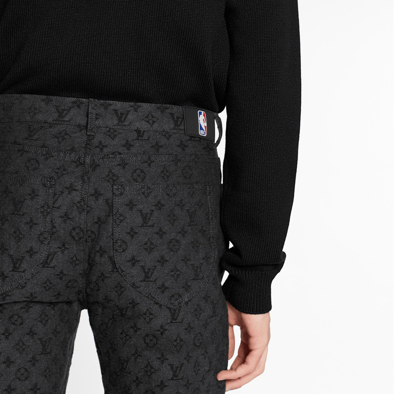 LVxNBA Monogram Regular Denim Jeans 5