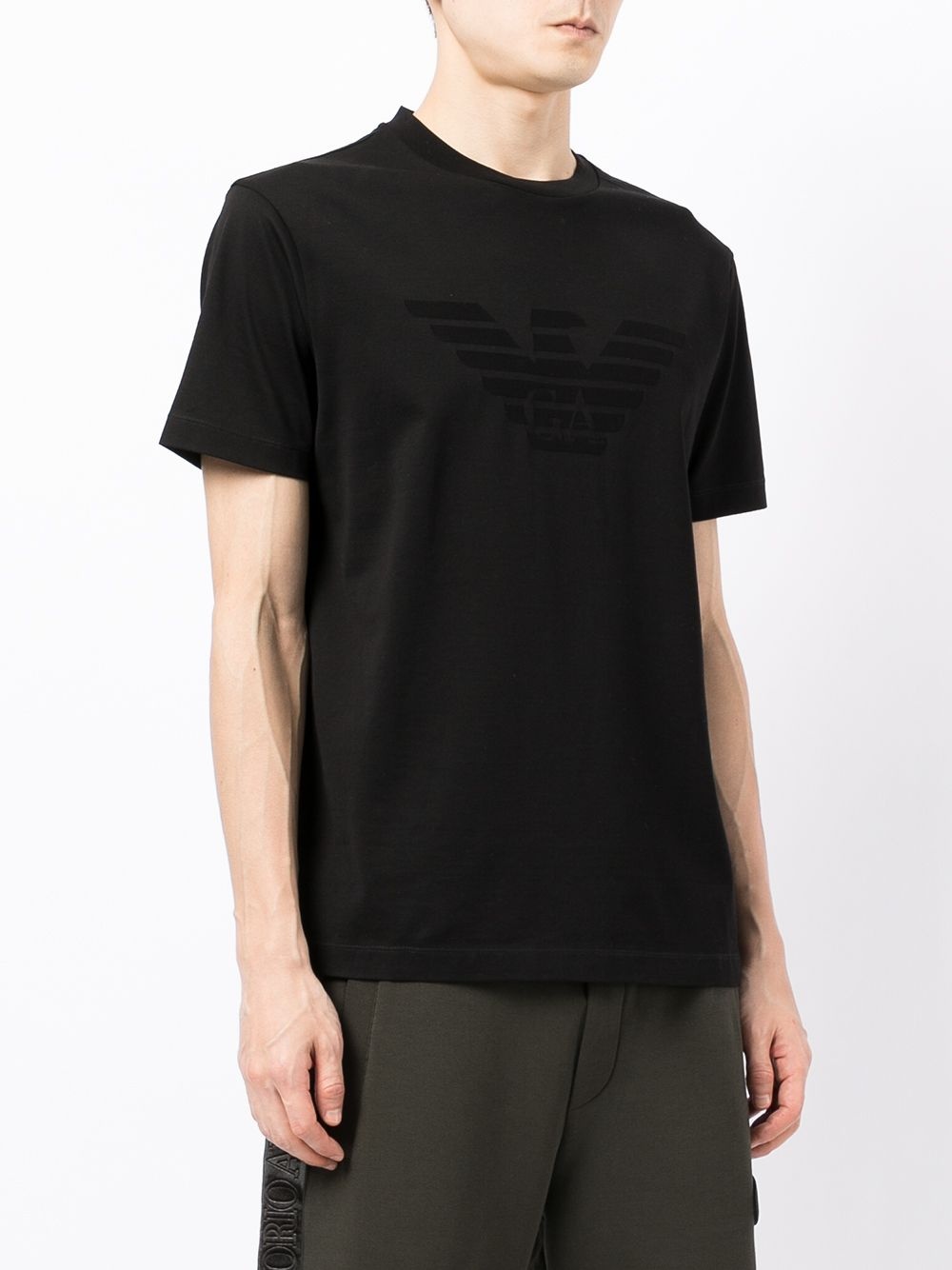 round neck short-sleeved T-shirt - 3