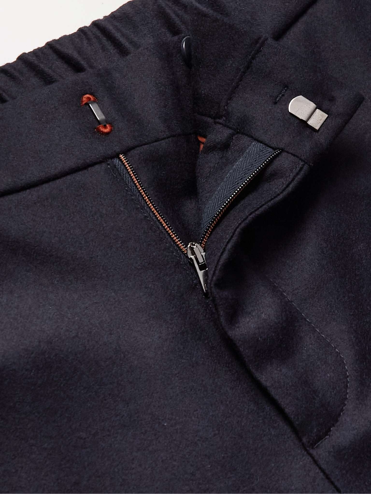 Slim-Fit Virgin Wool and Cashmere-Blend Trousers - 3