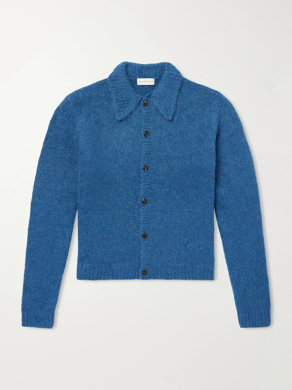 Mora Cropped Alpaca-Blend Cardigan - 1