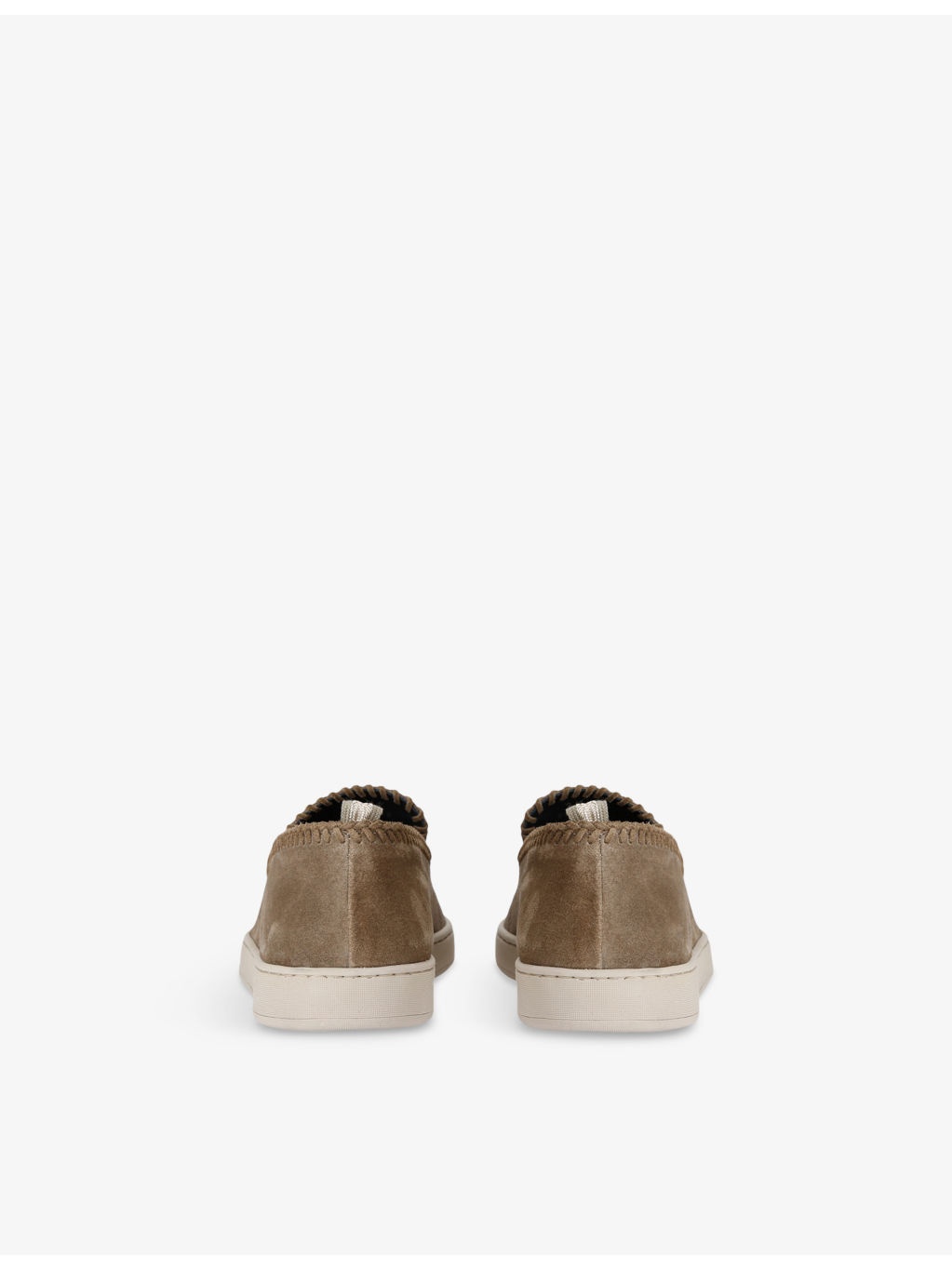 Herbie Contrast-Sole Suede Loafers - 4