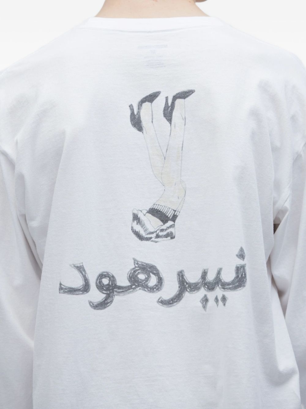 graphic-print long-sleeve T-shirt - 5