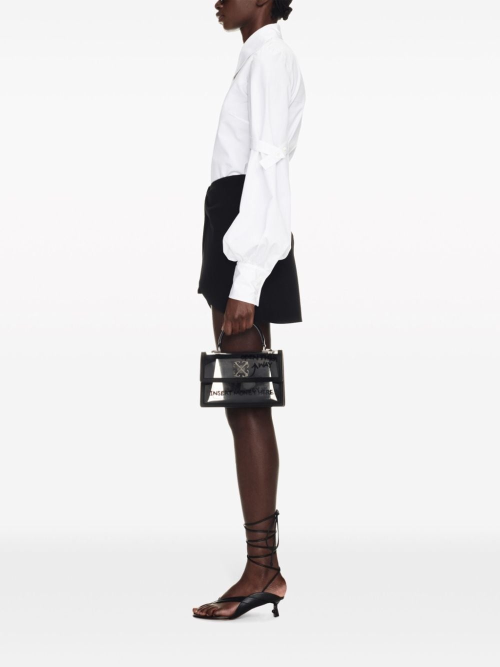 Jitney 1.4 transparent-design tote bag - 2