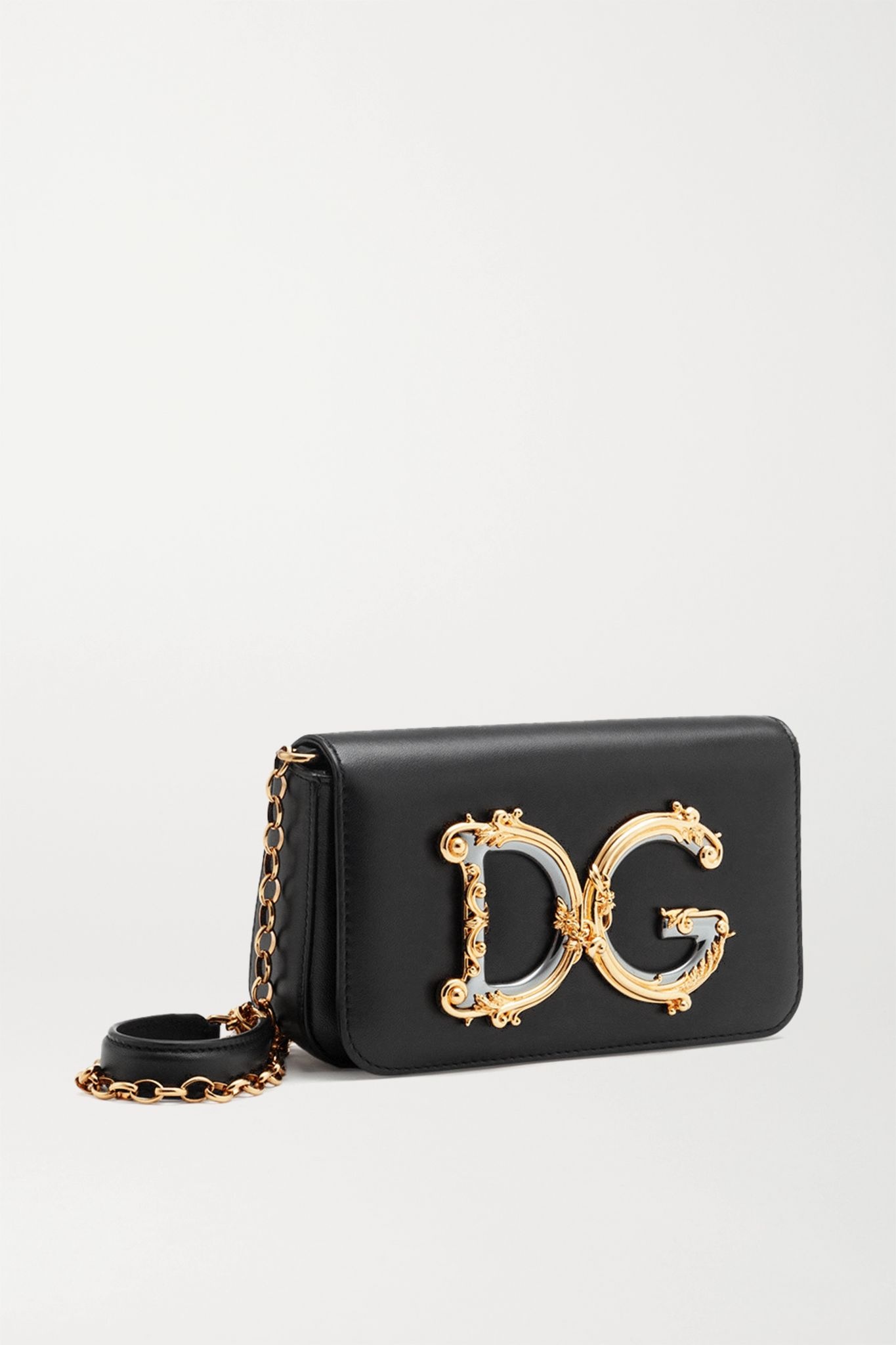 DG Girls embellished leather shoulder bag - 3