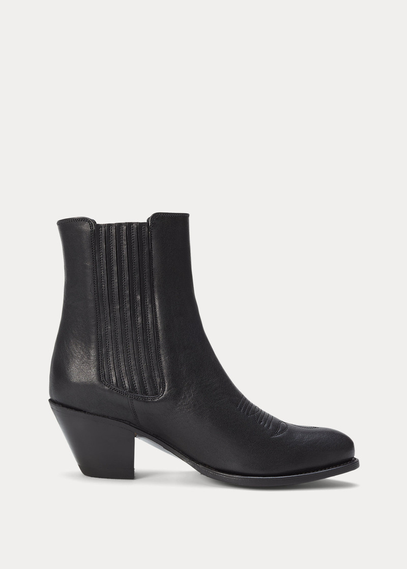 Leather Chelsea Western Boot 1