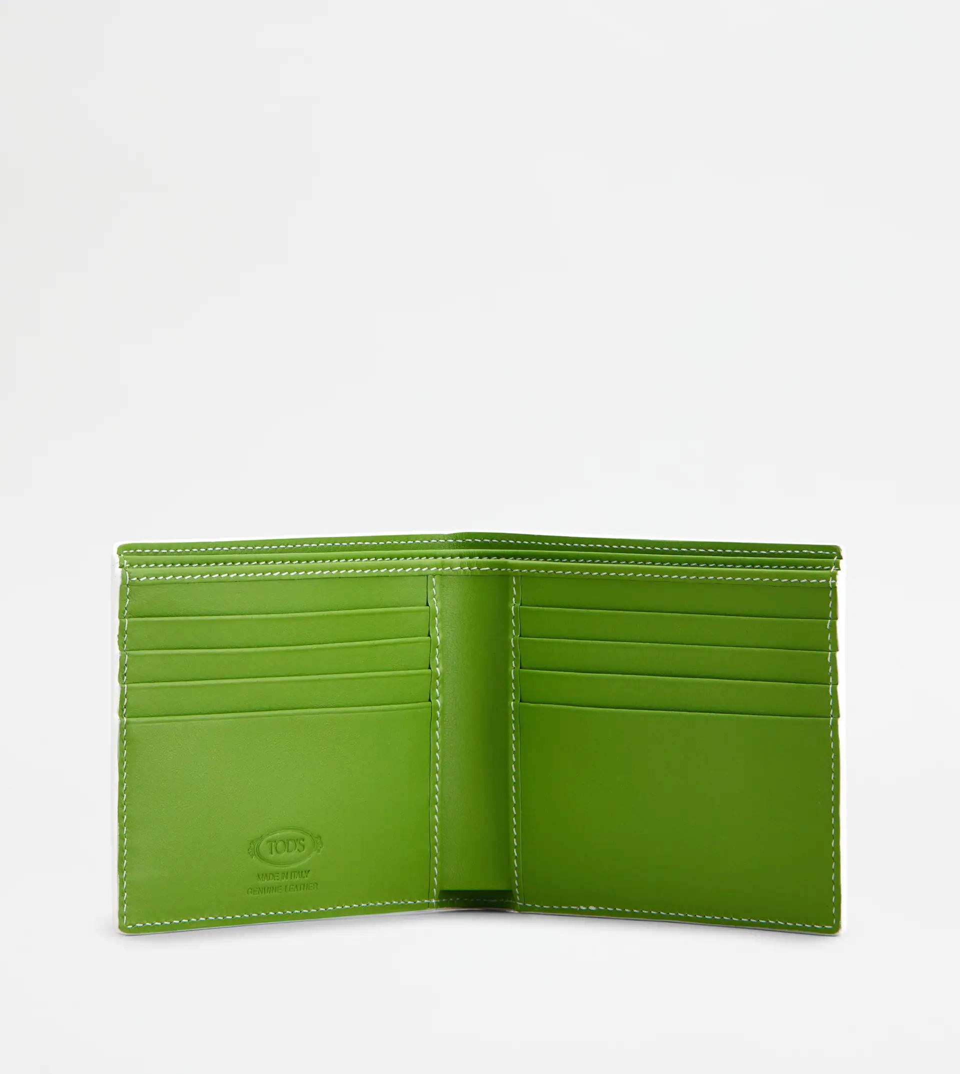 WALLET IN LEATHER - GREEN - 4