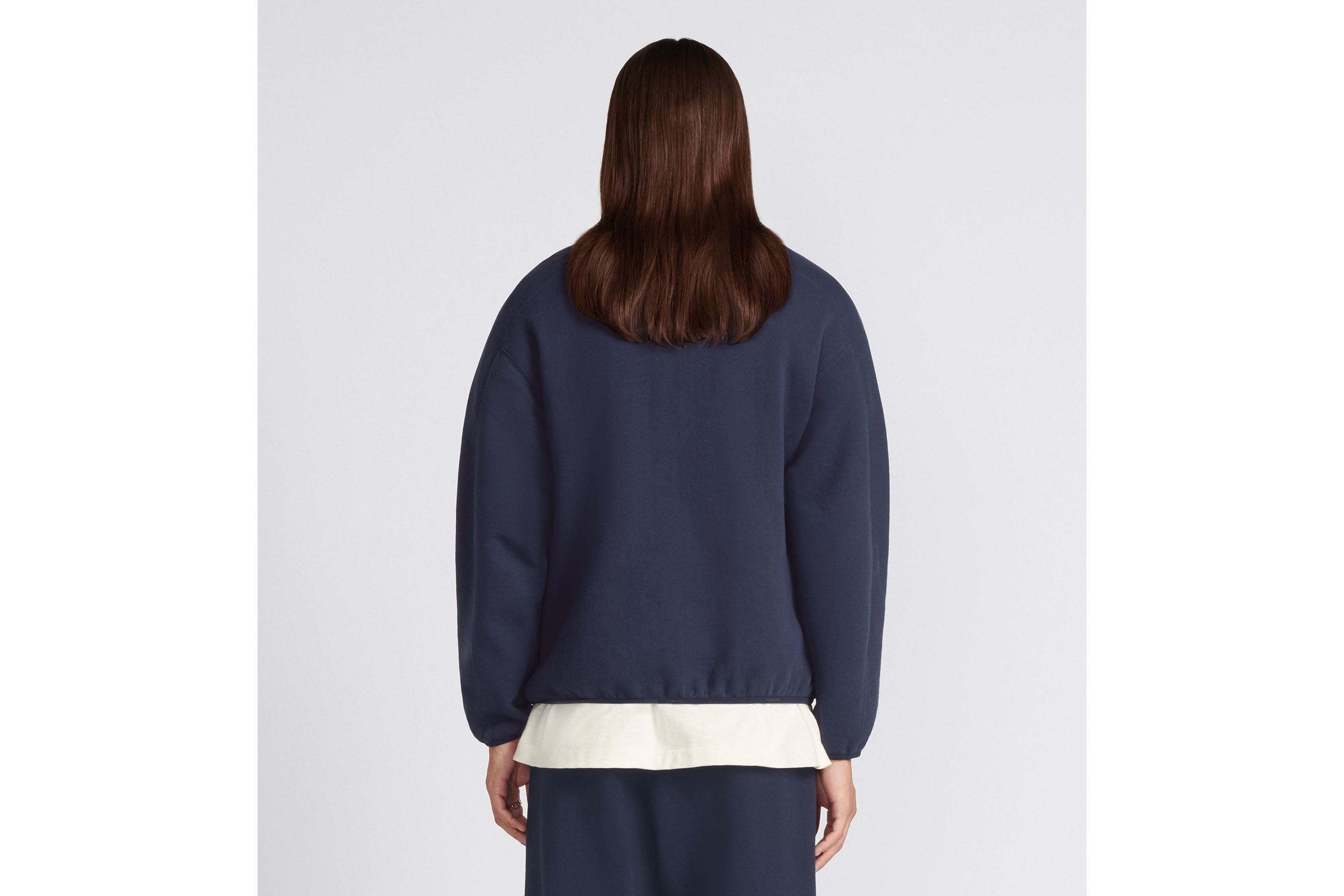 Regular-Fit Sweater with Stand Collar - 6