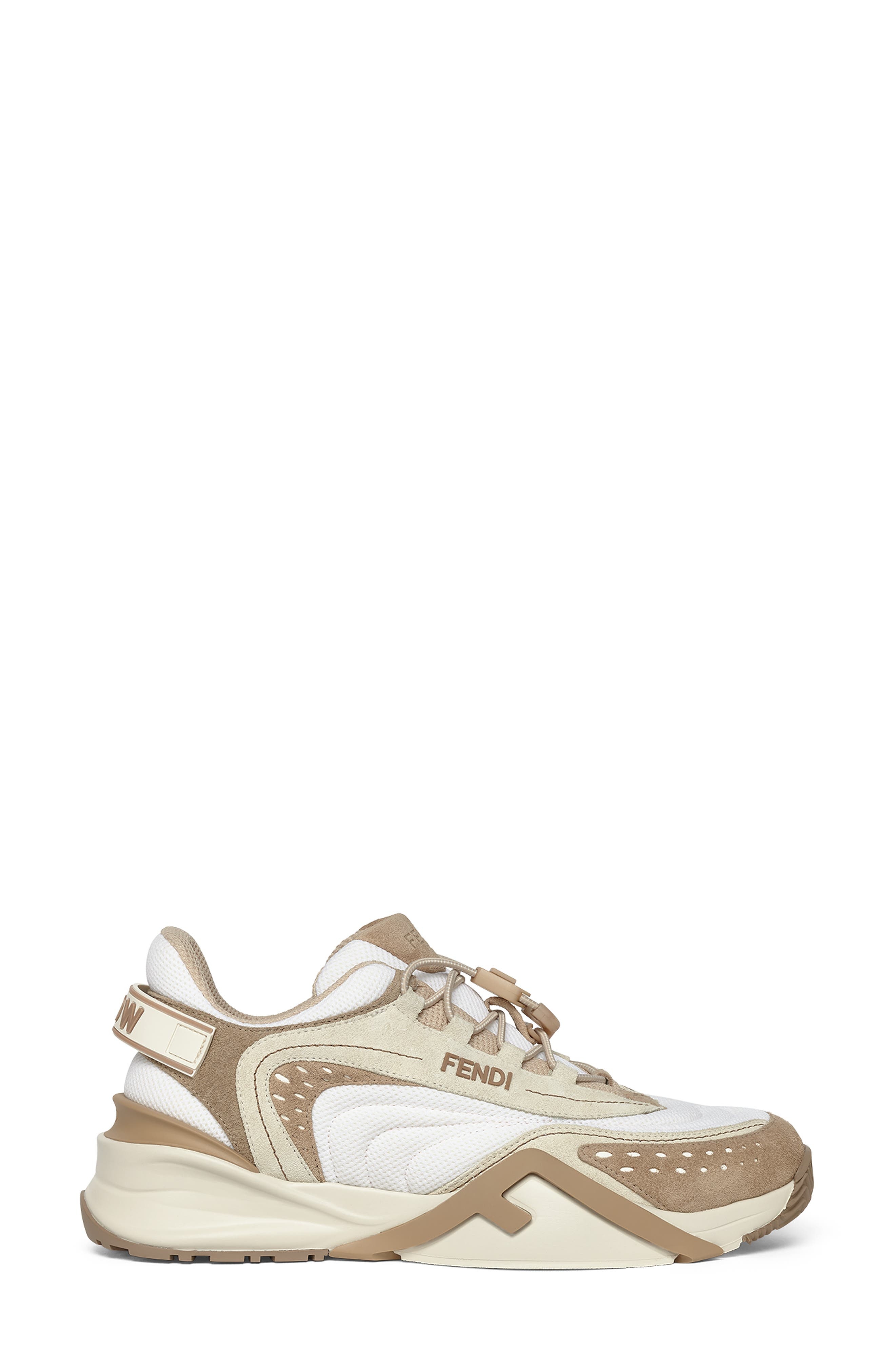 Fendi Flow Sneaker in F1R93 White/Biscuit at Nordstrom - 2