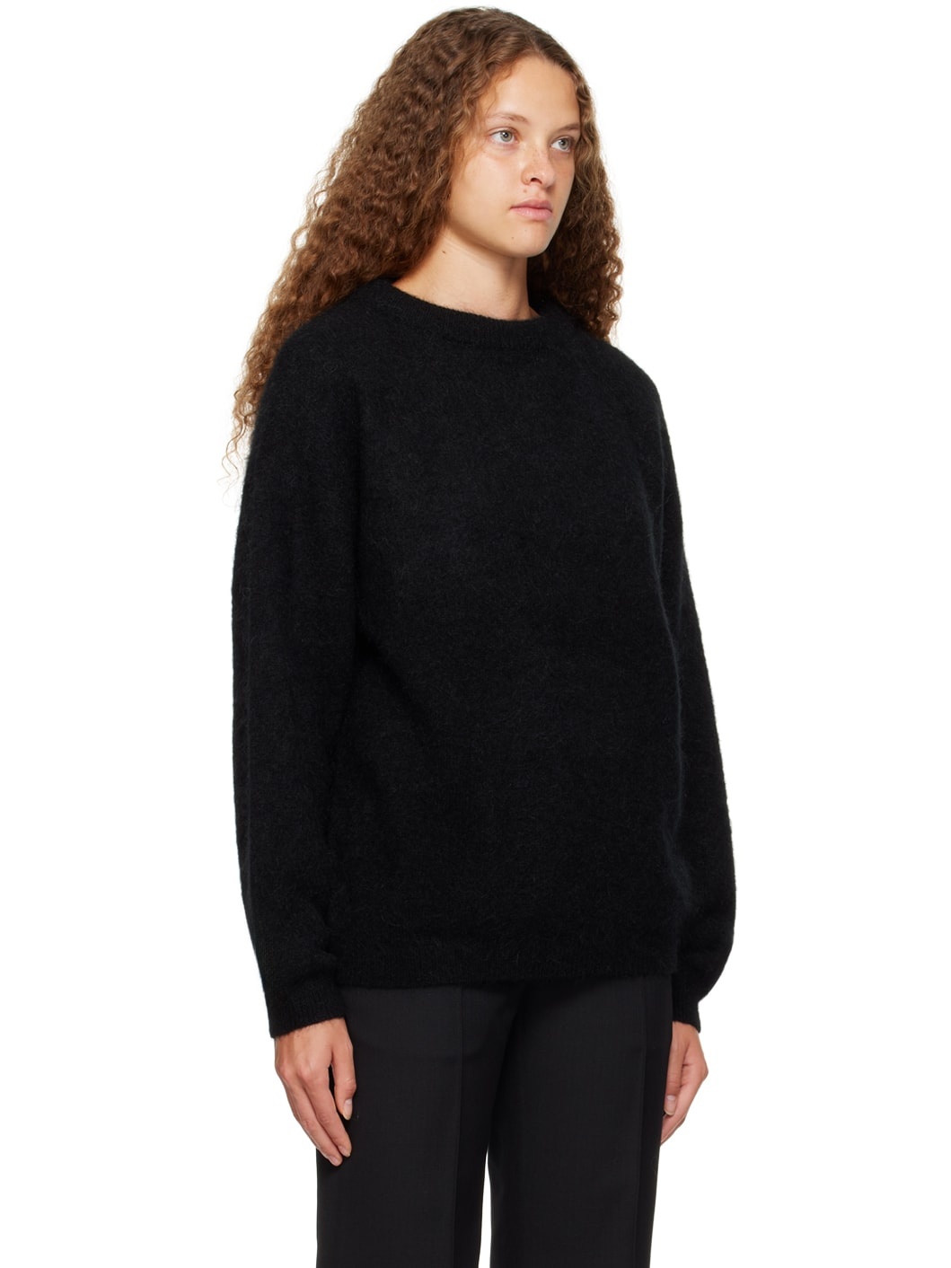 Black Crewneck Sweater - 2