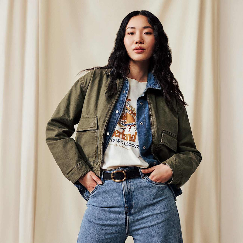 Women's Strafford Washed Canvas Jacket 3