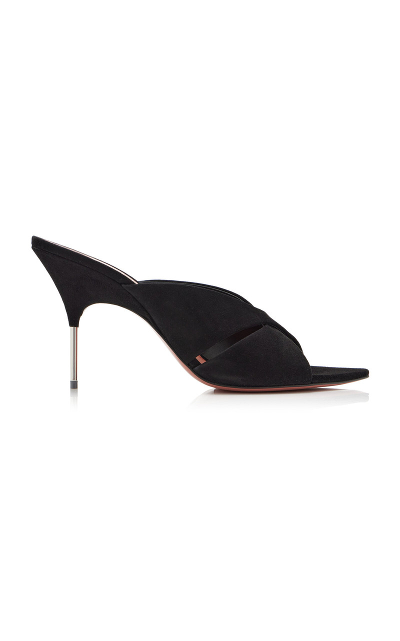 Samantha Suede Sandals black 1