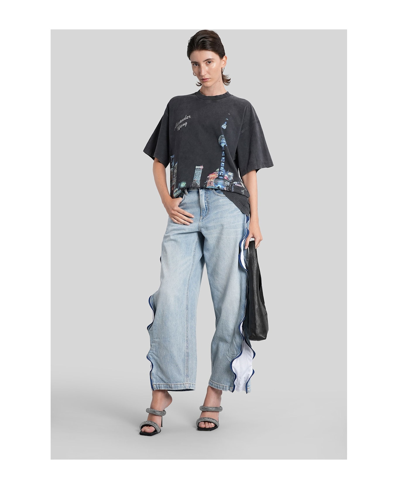 Jeans In Blue Cotton - 2