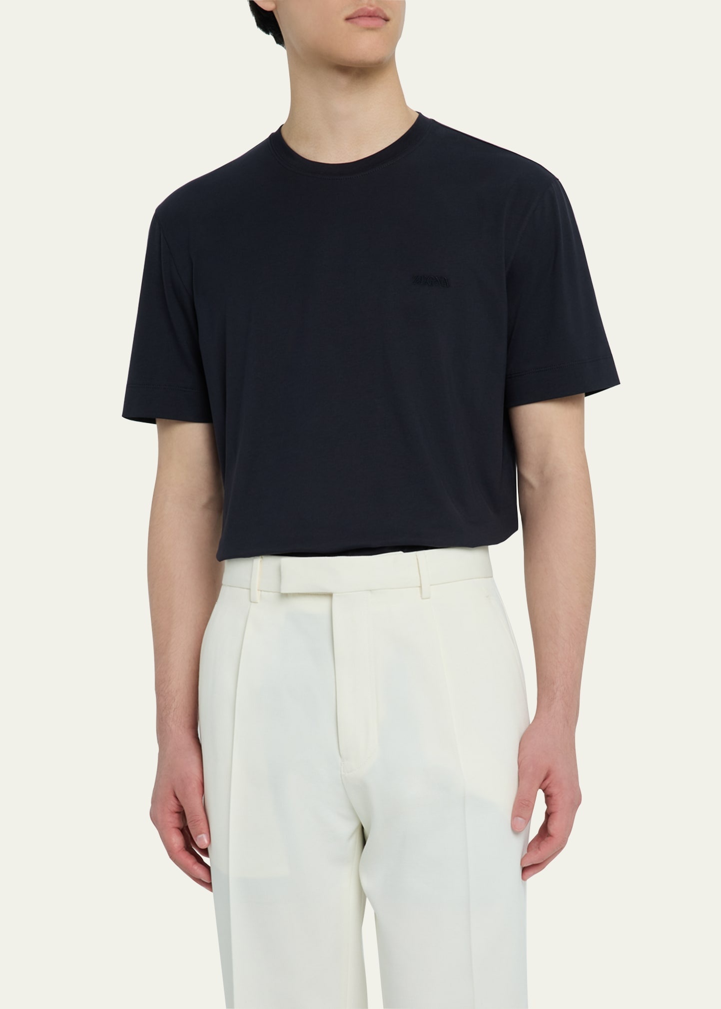 Men's Cotton Crewneck T-Shirt - 4