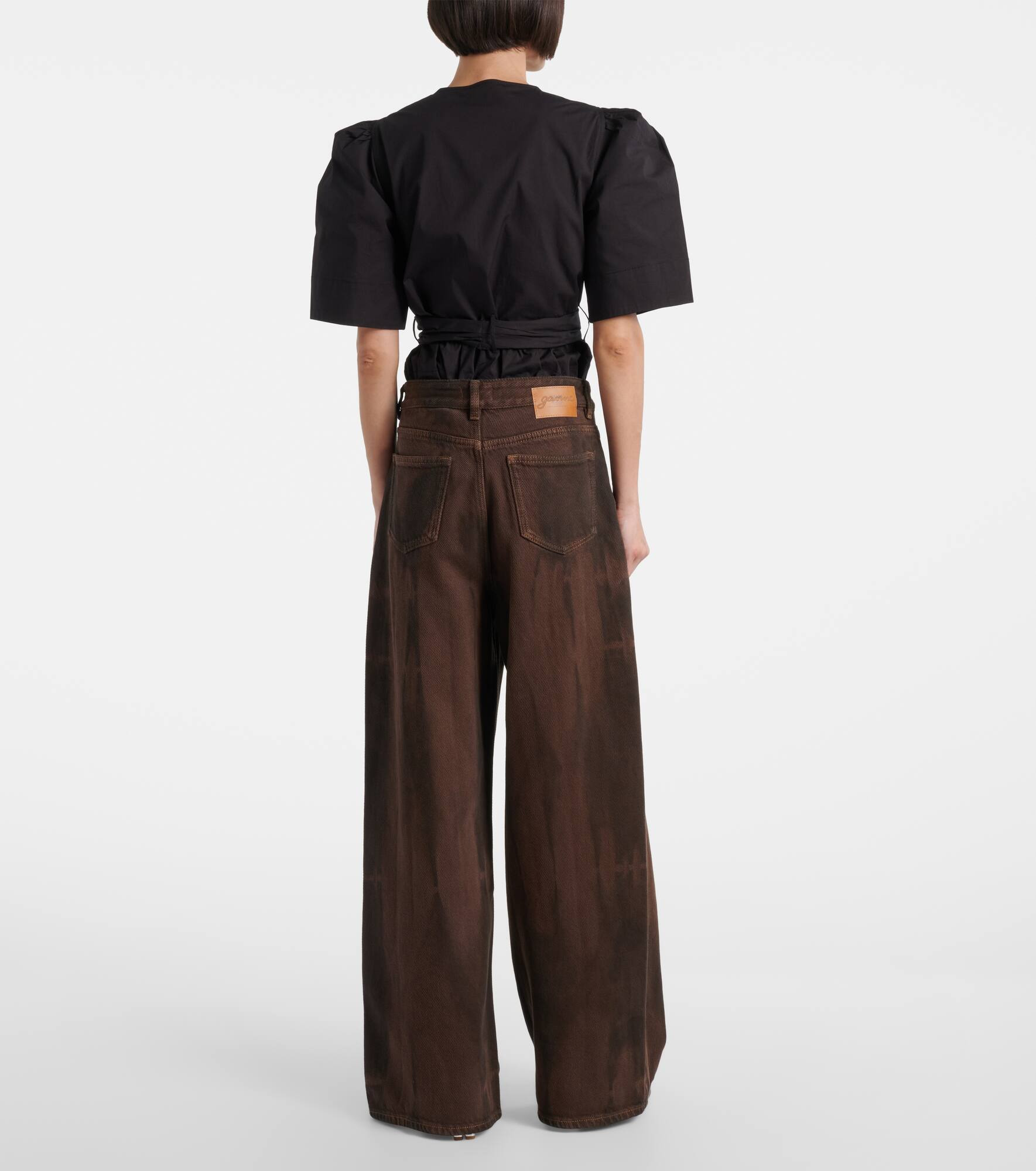 High-rise wide-leg jeans - 3
