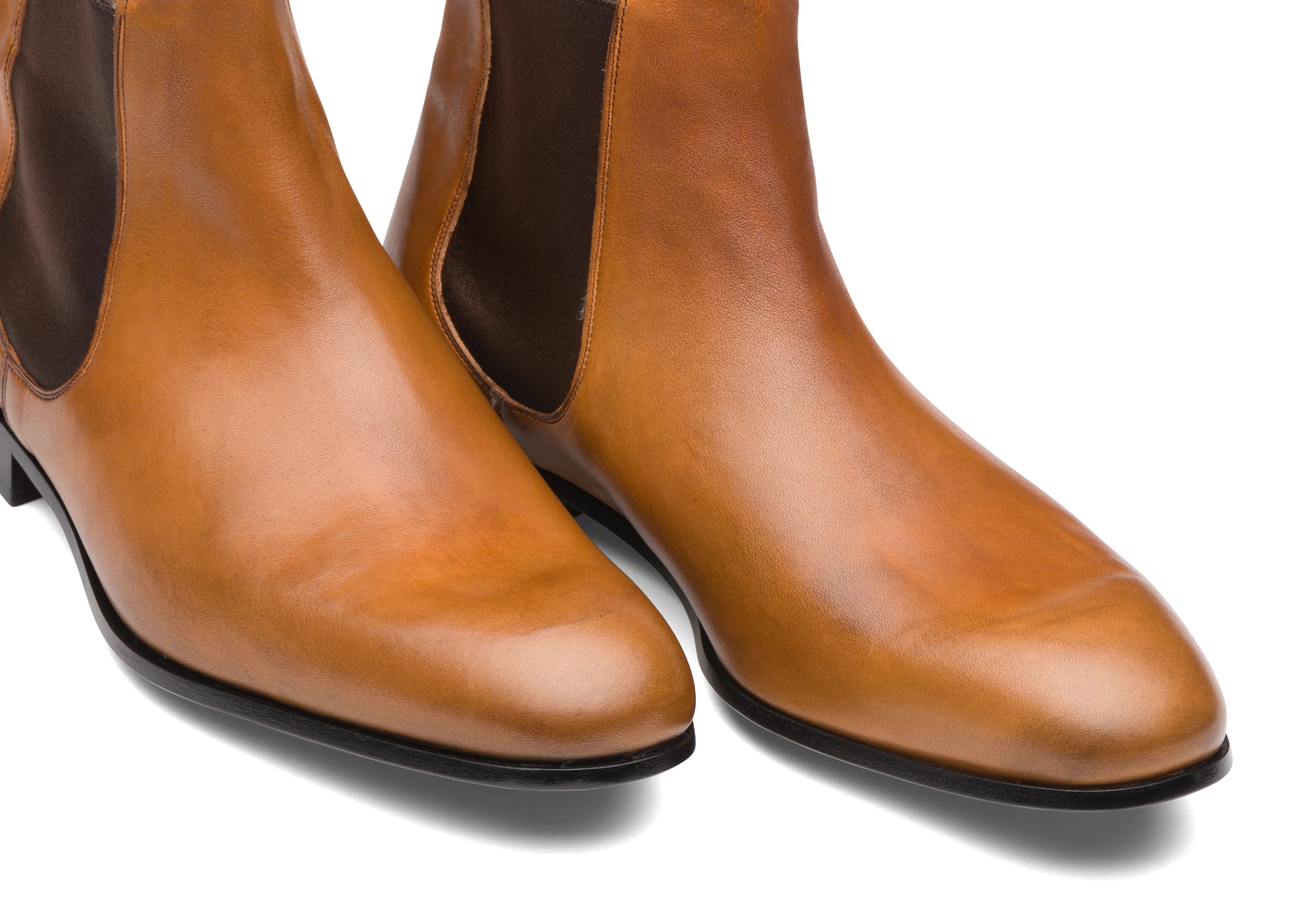 Dixton
Vintage Calf Leather Chelsea Boot Beige - 4