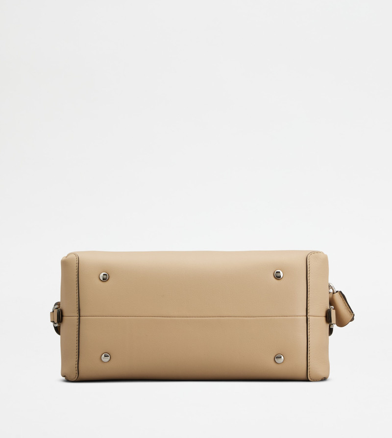 TOD'S DARSENA IN LEATHER SMALL - BEIGE 4