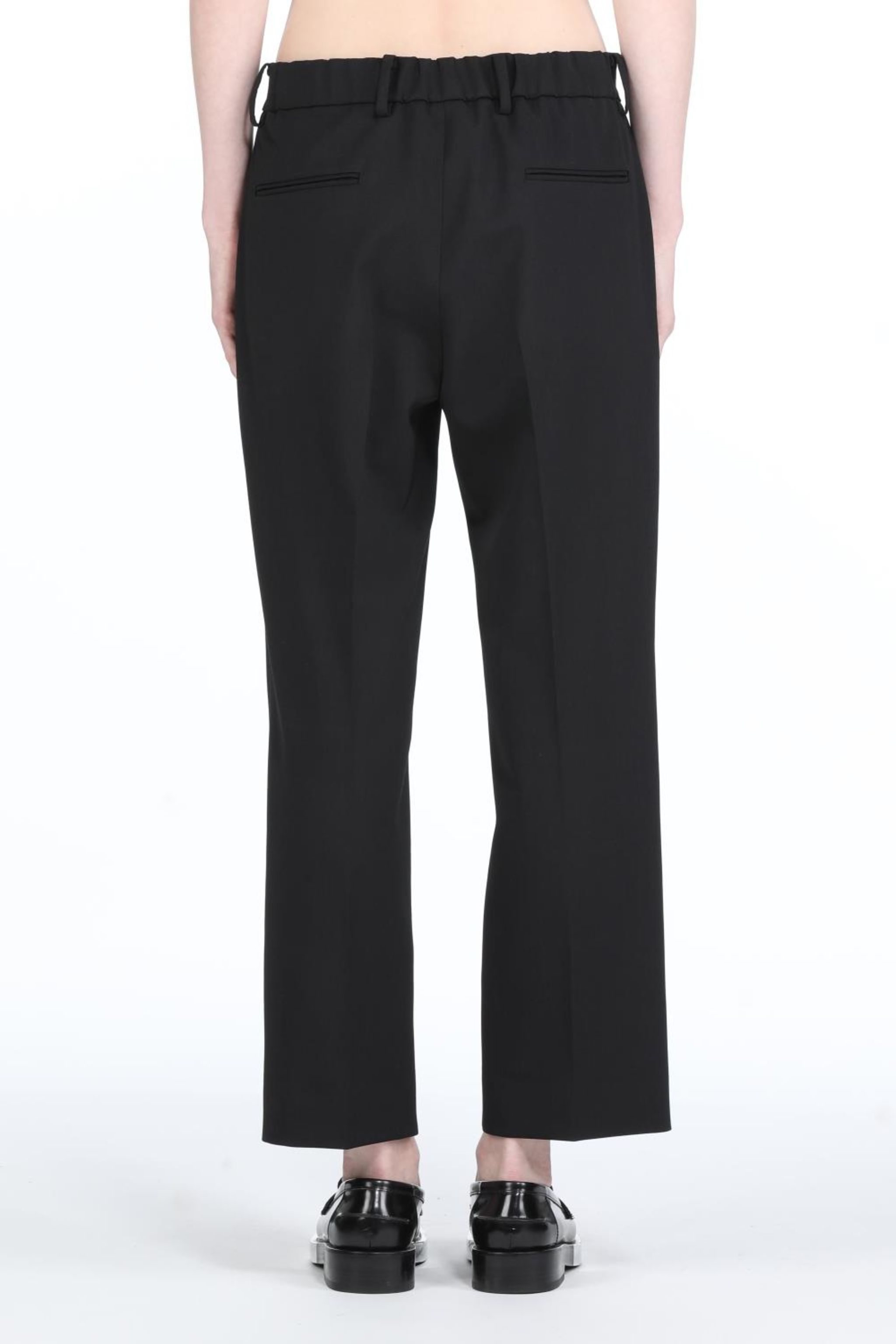 CROPPED STRAIGHT-LEG PANTS - 2