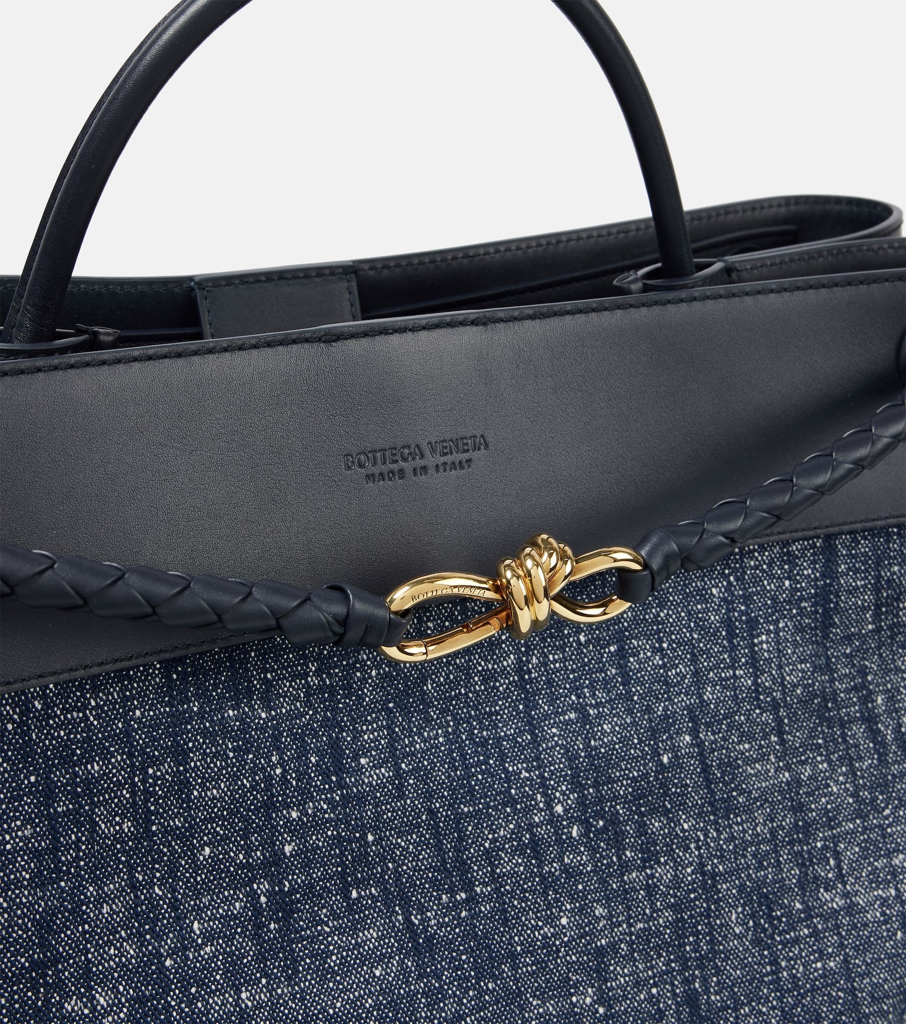 Andiamo Large denim tote bag - 6