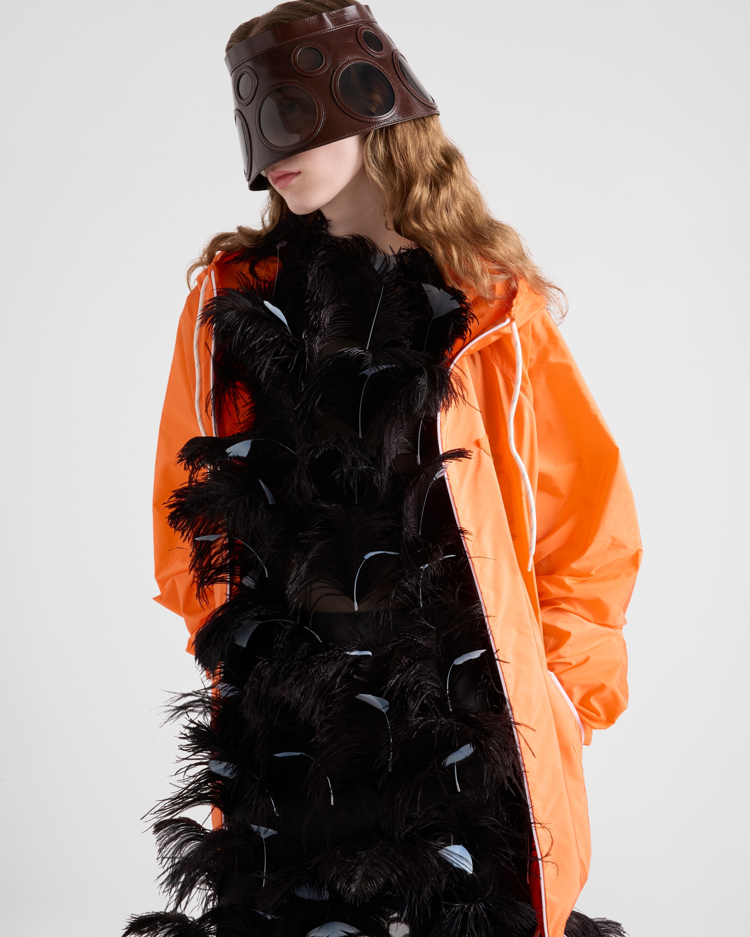 Lightweight Re-Nylon rain jacket - 3