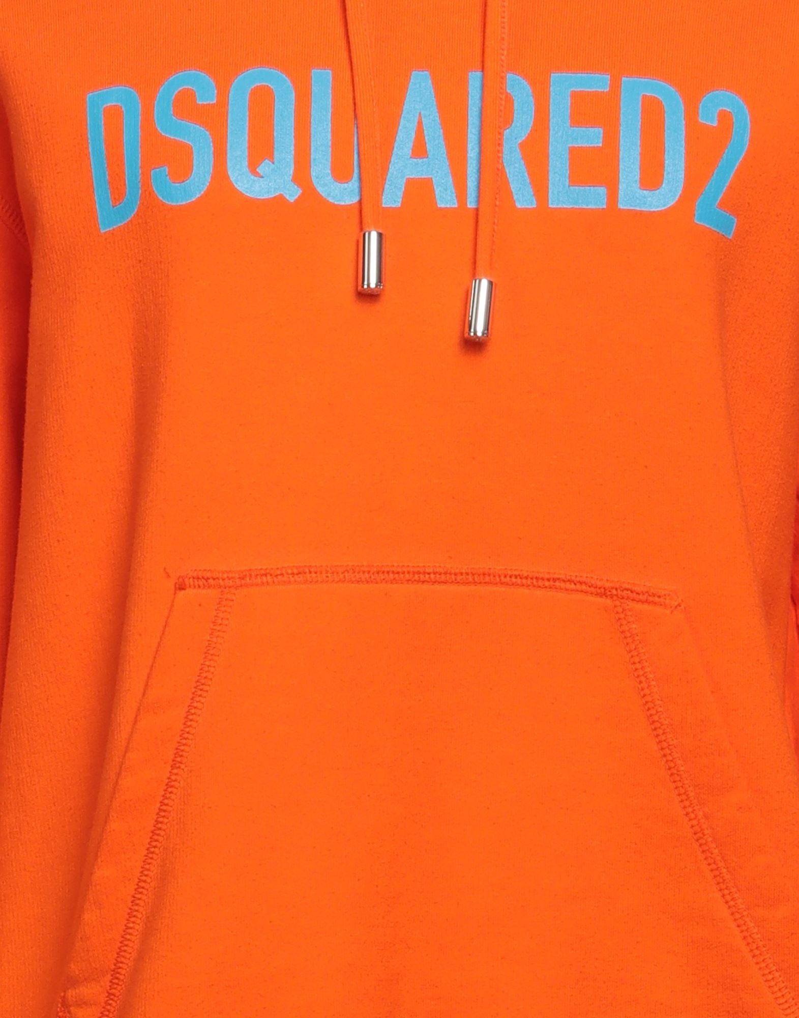 Orange Women's Hooded Sweatshirt - 4