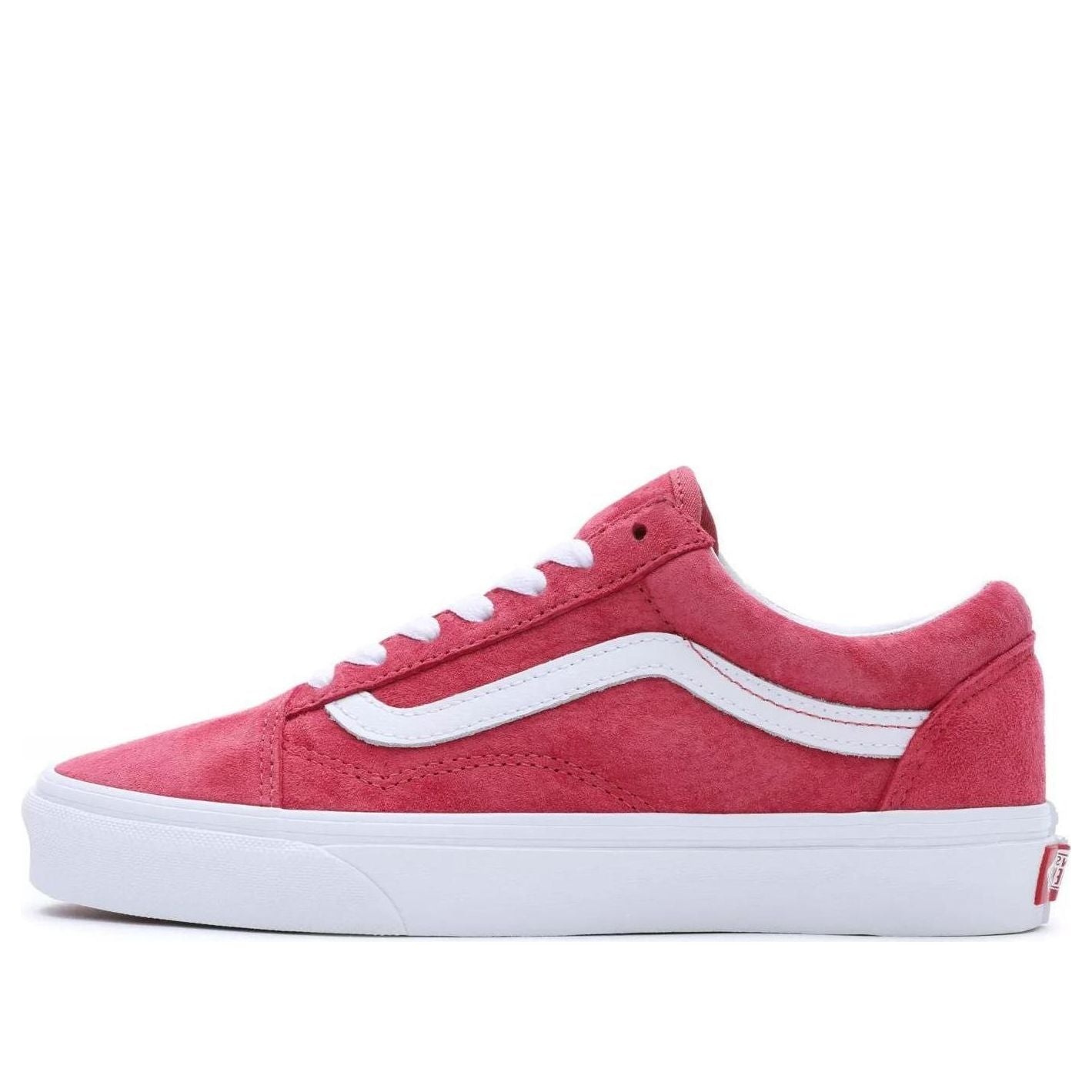 (WMNS) Vans Old Skool Pig Suede 'Pink Red' VN0007NTZLD - 1