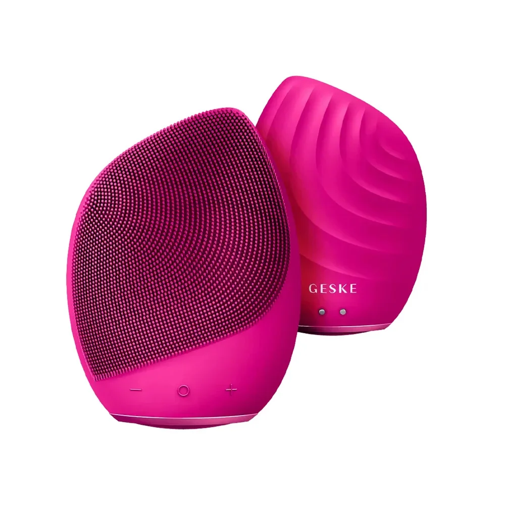 GESKE Sonic Cleansing Brush 5-In-1 Magenta - 1