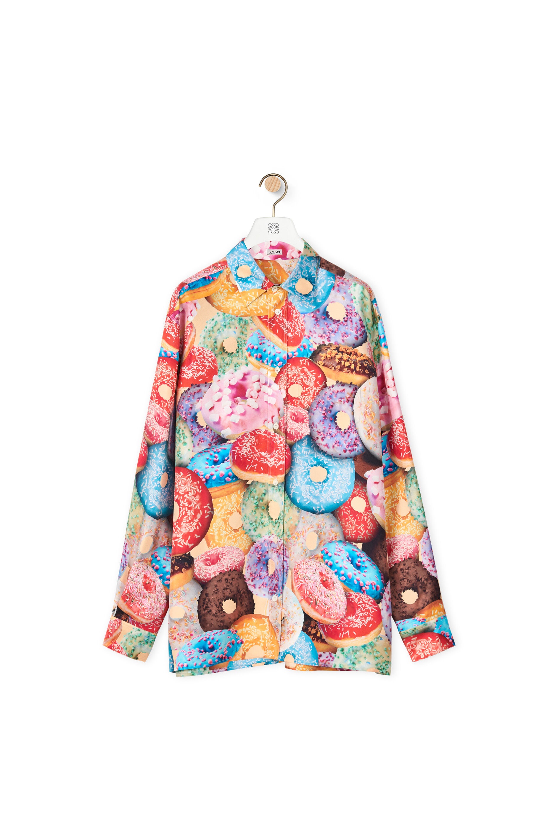 Doughnut shirt in silk - 1