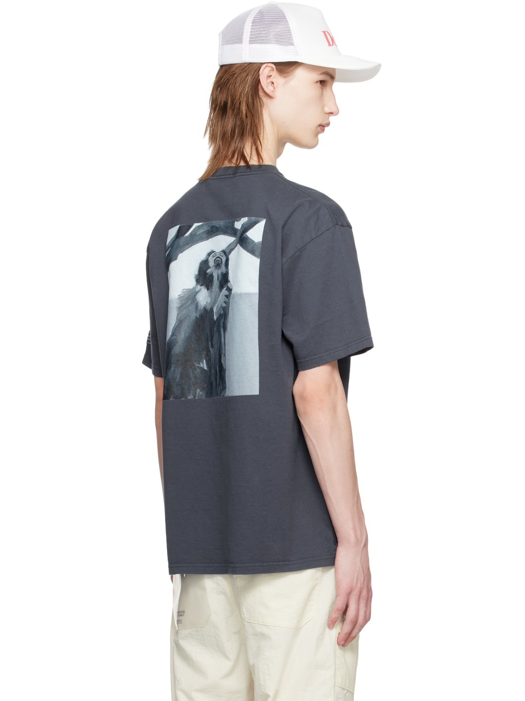 Blue Printed T-Shirt - 3