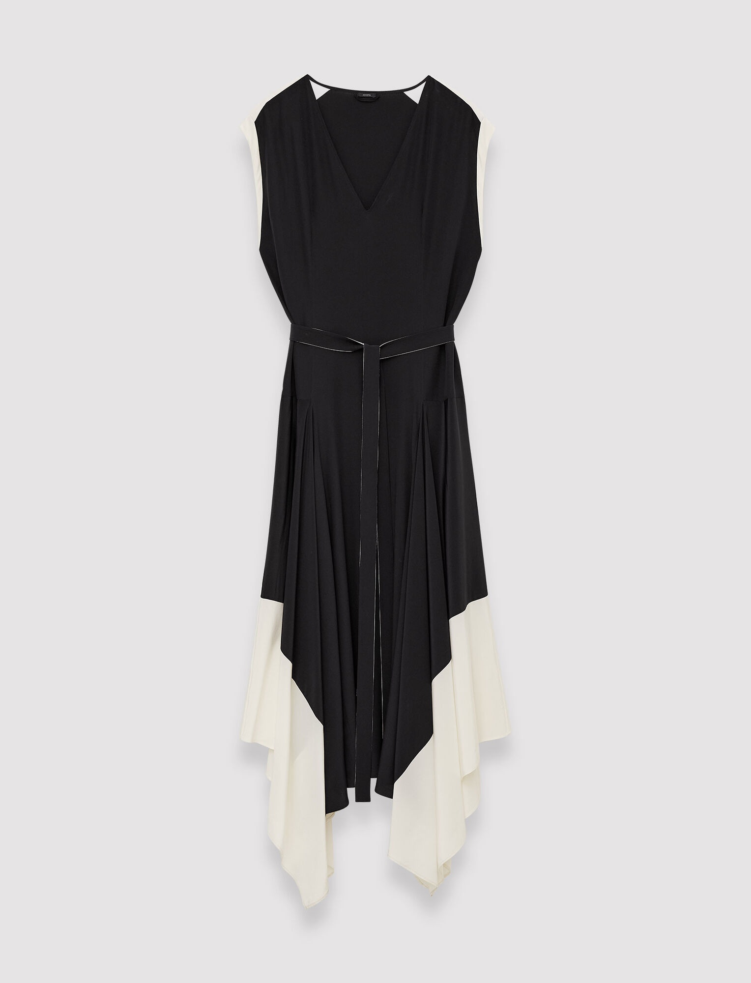 Silk Graphic Crepe de Chine Goodman Dress - 1