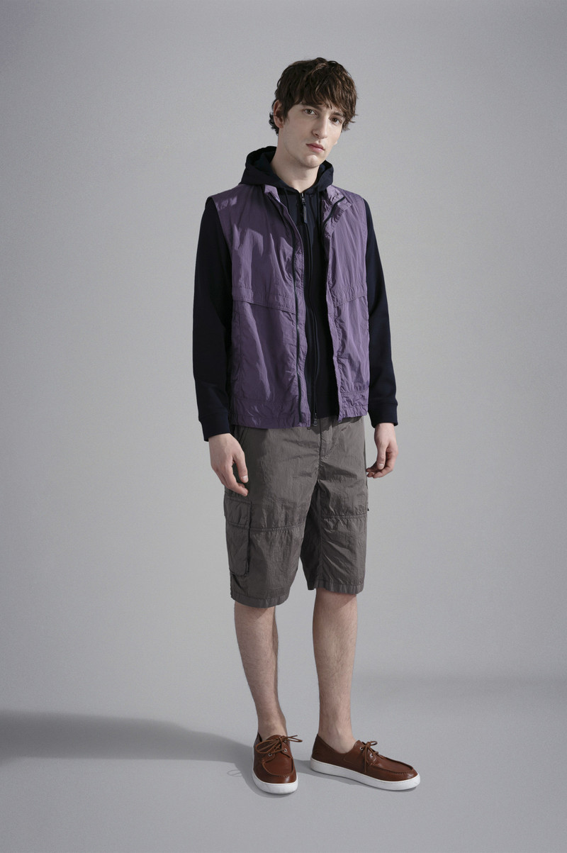 Paul & Shark GARMENT DYED NYLON BERMUDA SHORTS outlook