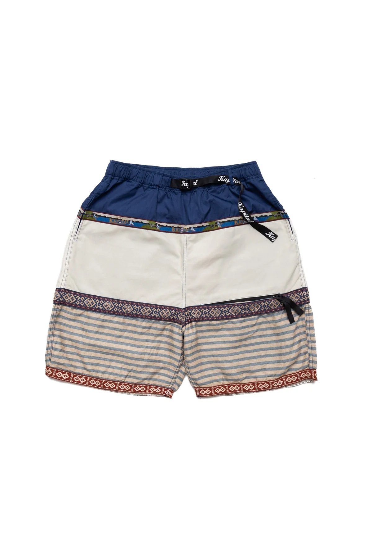 Patchwork ECO BAKA Shorts 2025 - Blue - 1