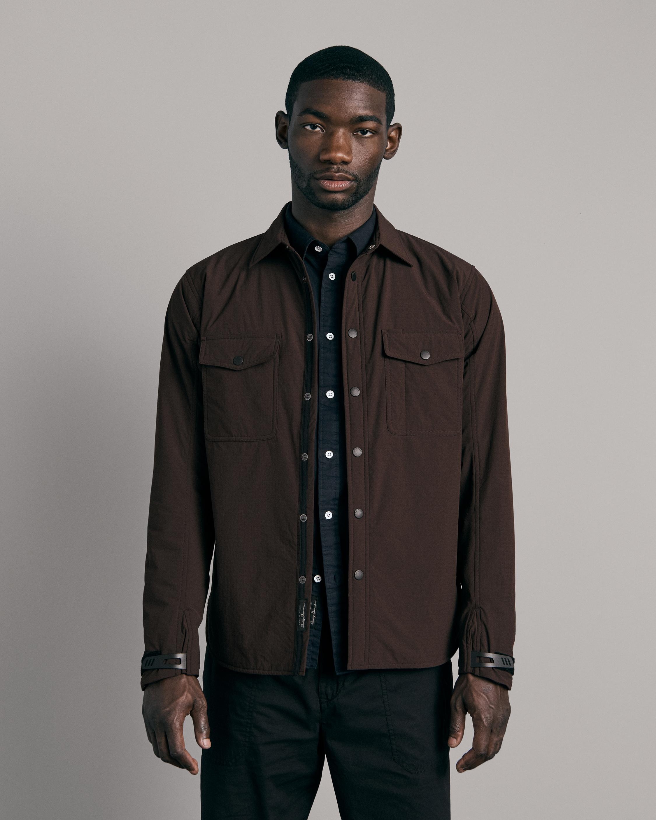 Filled Nylon Engineered Shirt Jacket
Classic Fit Shirt - 3
