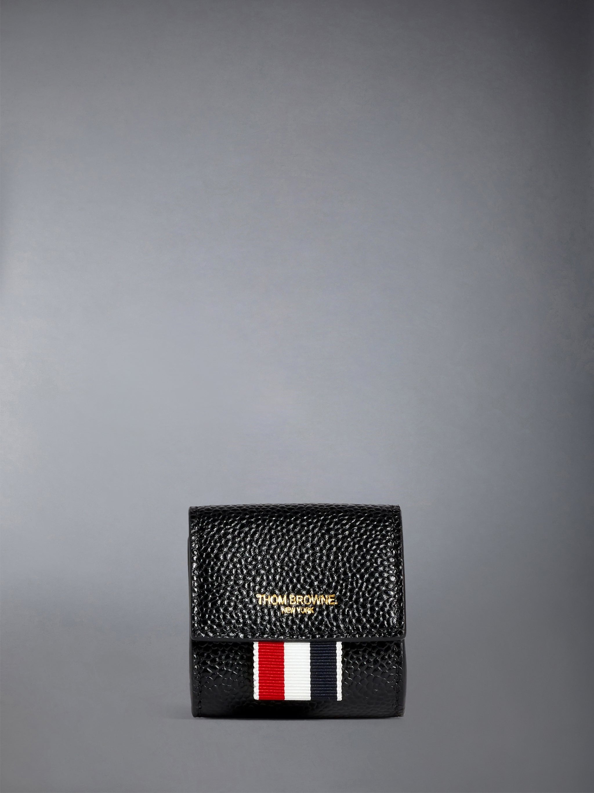 PEBBLE GRAIN SMALL COIN CASE - 1