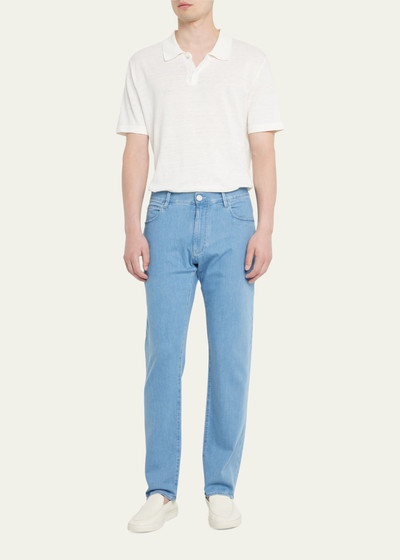 GIORGIO ARMANI Men's Straight Leg Jeans outlook