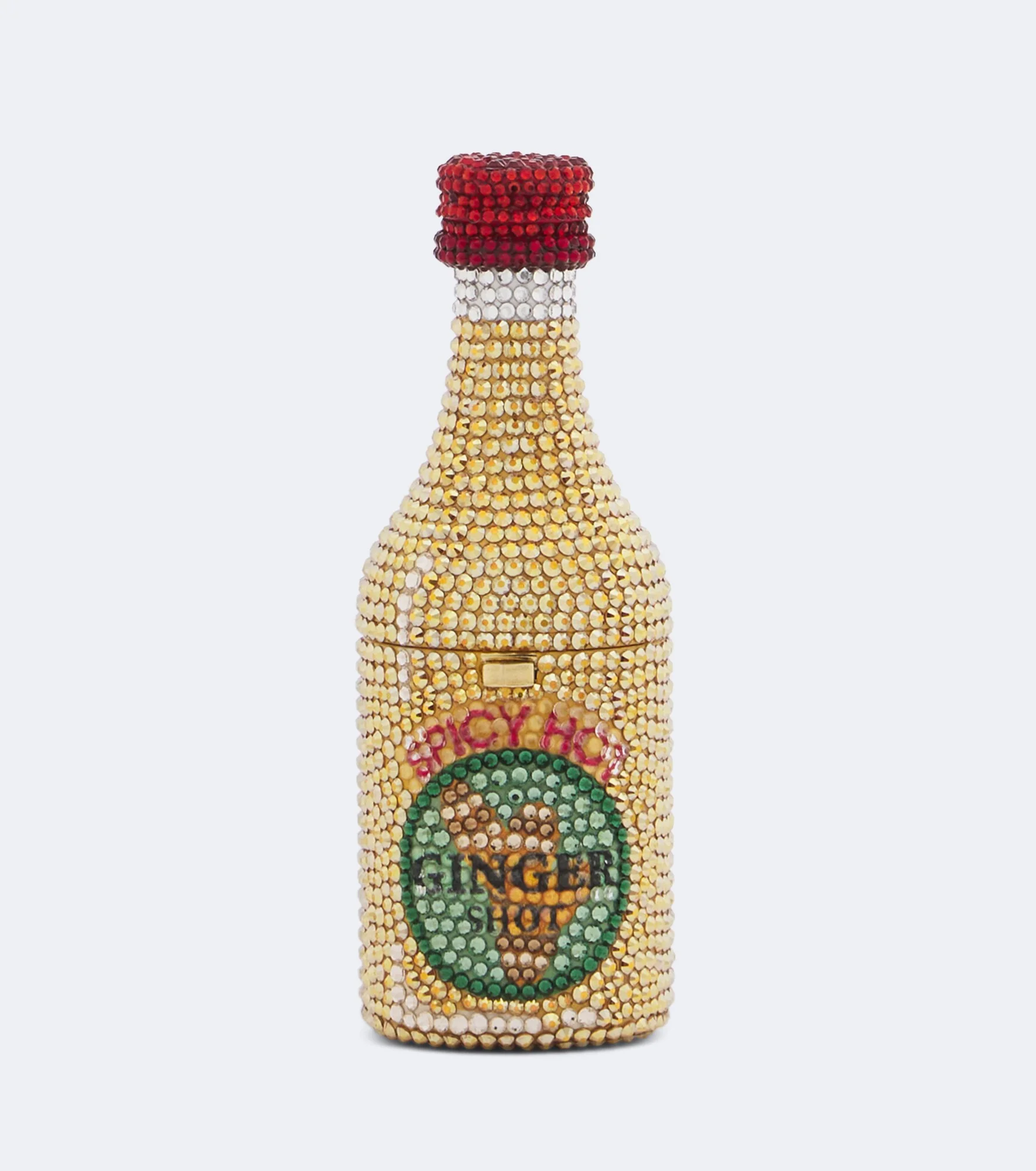 Bottle Ginger Shot Mini embellished clutch - 1