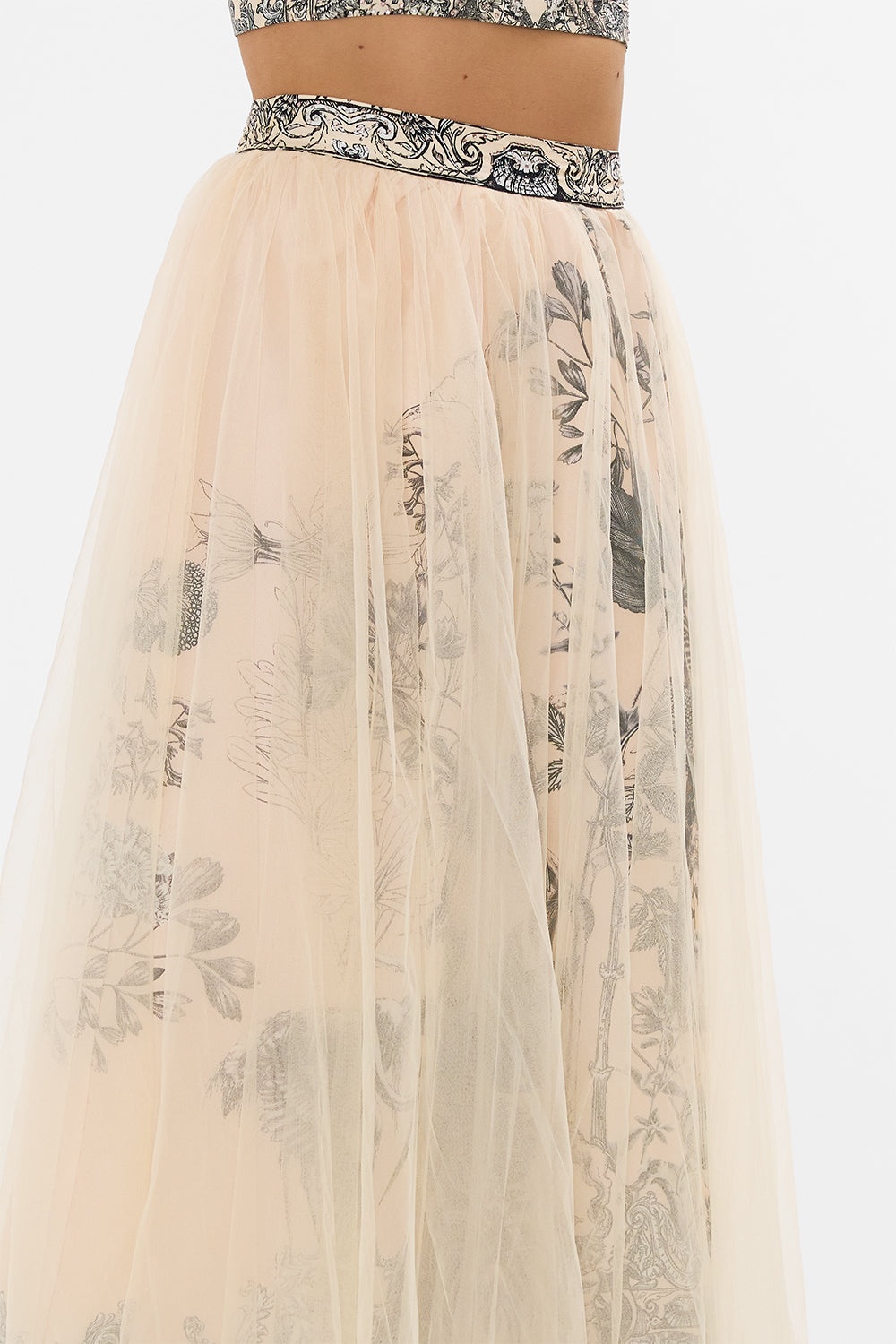 MIDI TULLE SKIRT - 6